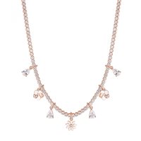 Collana Rosato Donna in Argento Zirconia RZGA06 - RZGA06